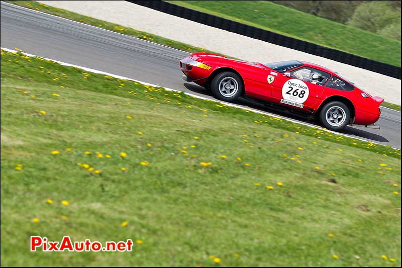 ferrari 365GTB/4 Gr4 circuit de bresse TAO