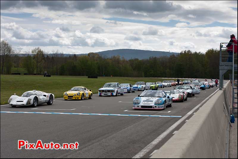 grille de depart plateau competition circuit de bresse