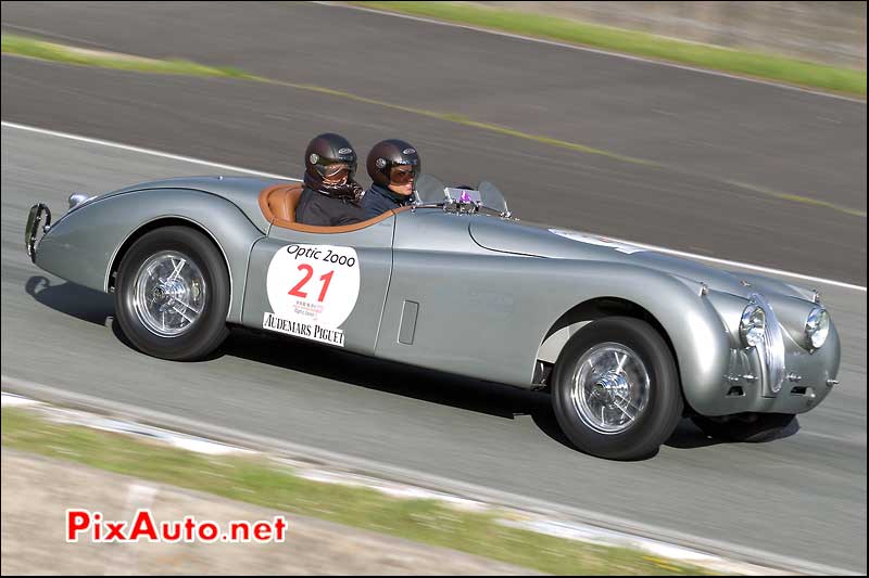 tour auto circuit de charade jaguar xk120 roadster