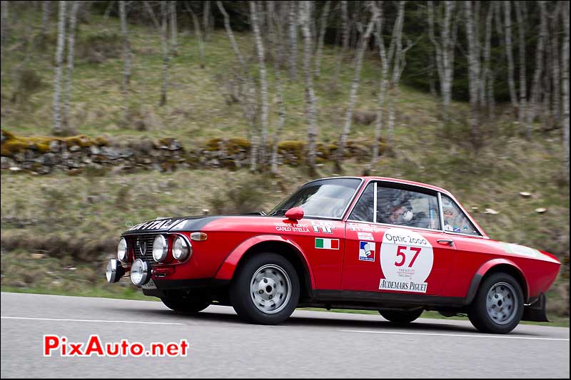 coupe lancia fulvia 1600hf tour auto