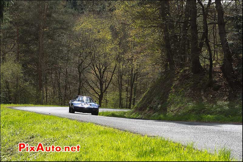 lancia stratos petite route forestiere tour auto