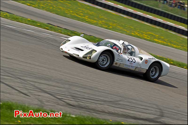 contre-braquage proto porsche 906 circuit de bresse