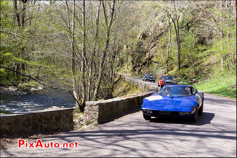 lancia stratos bords de riviere tour auto