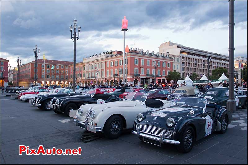 tour auto Jardin Alber 1er place Massena nice