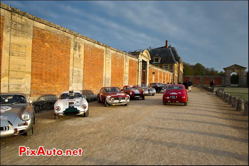 tour auto au chateau de vaux le vicomte