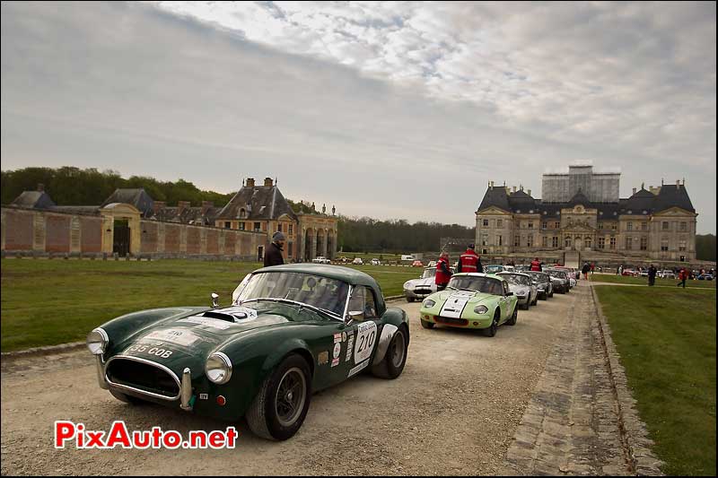 depart du TAO chateau de vaux le vicomte