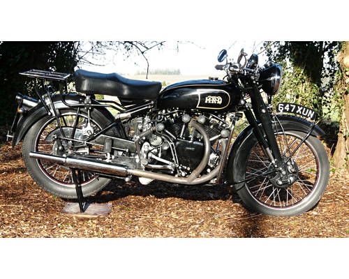 vente encheres bonhams moto 1000 vincent rapide #R2887