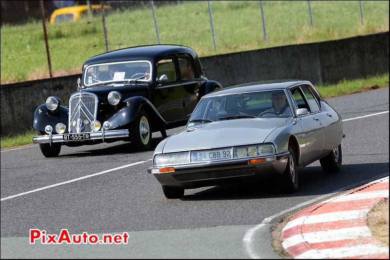 Citroen SM et Traction, Autodrome heritage Festival 2013