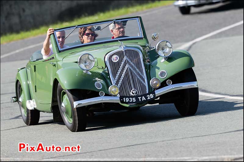 Citroen traction cabriolet, Autodrome heritage Festival 2013