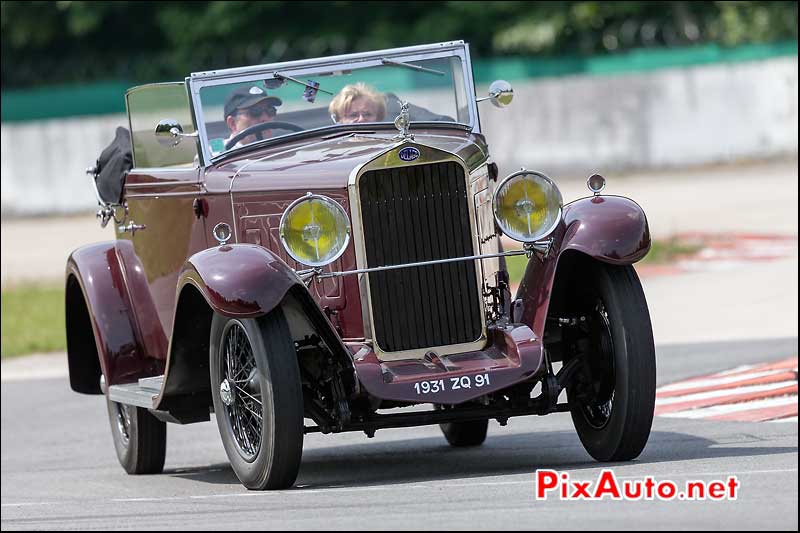 Delage D8 Cabriolet, Autodrome heritage Festival 2013