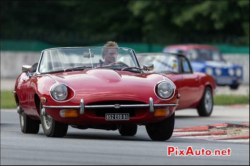 Jaguar E-type, Autodrome heritage Festival 2013