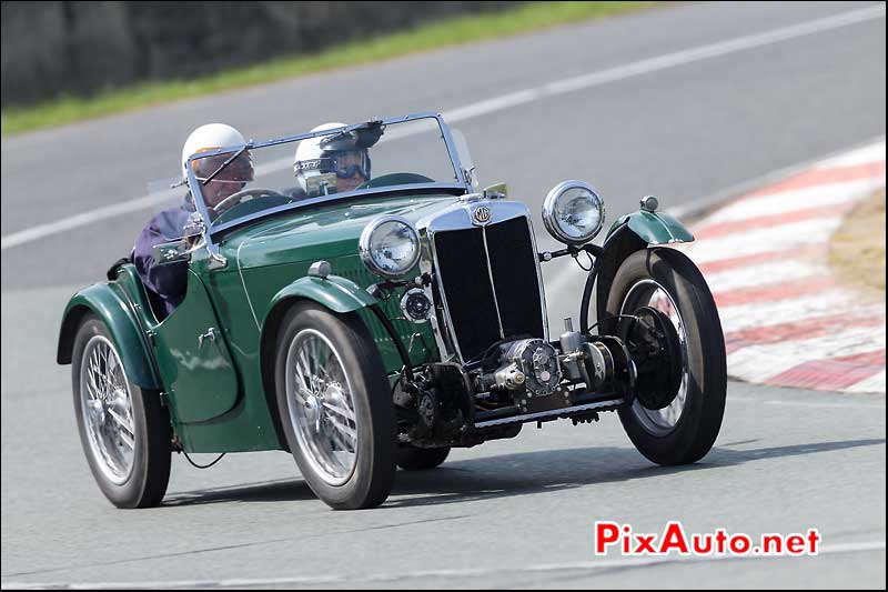 MG Midget, Autodrome heritage Festival 2013