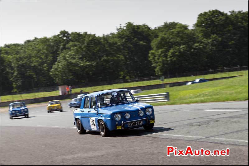 R8 Gordini, virage de la ferme, Autodrome-heritage-Festival 2013