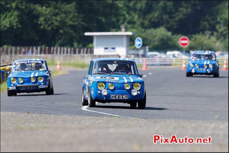 Plateau Renault 8 Gordini, Autodrome heritage Festival 2013