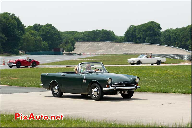 Sunbeam Alpine Cabriolet, Autodrome heritage Festival 2013