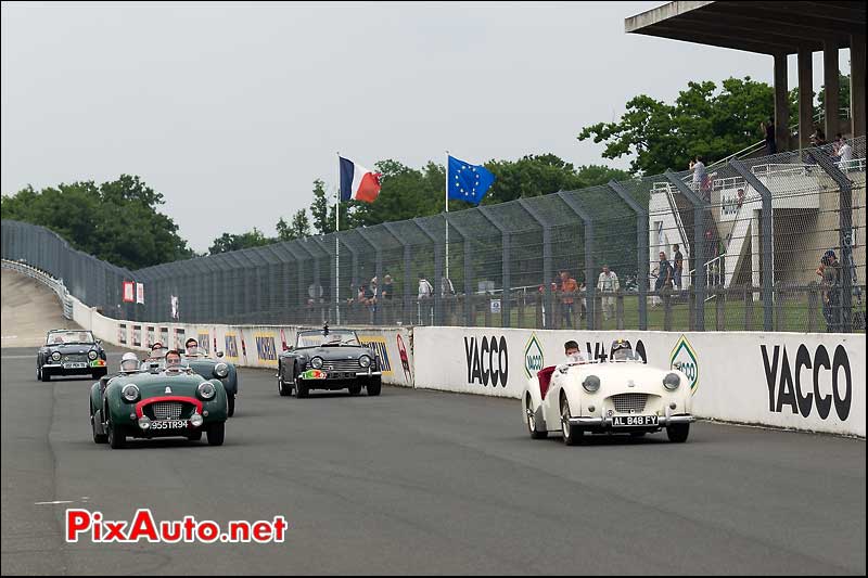 Triumph TR2, Autodrome heritage Festival 2013