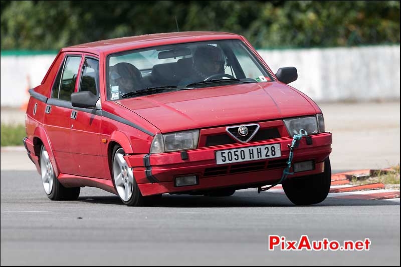 Berline Alfa Romeo 75, Autodrome Italian Meeting Montlhery