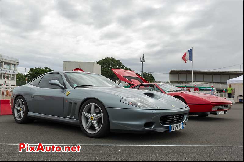 Ferrari 575 Maranello gris Nurburgring, Autodrome Italian Meeting