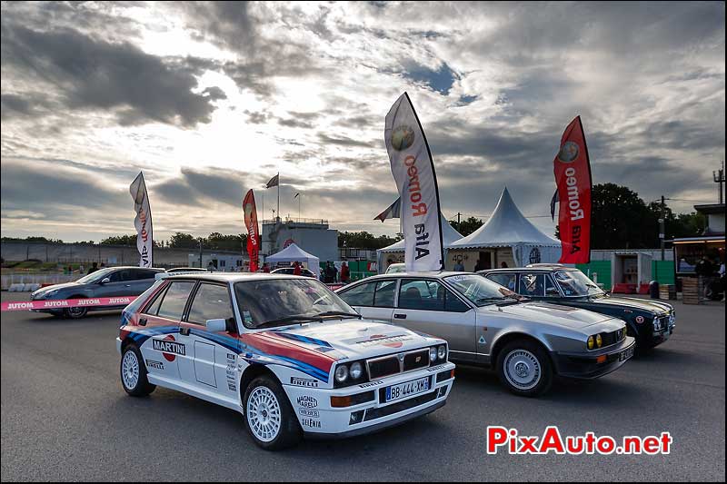 Lancia Delta HF Martini, Autodrome Italian Meeting Montlhery