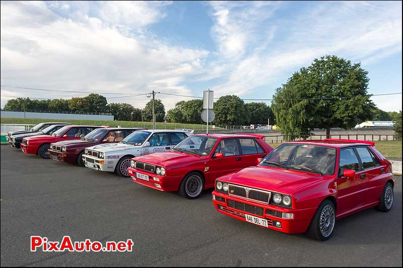 Club Lancia Delta HF, Autodrome Italian Meeting Montlhery