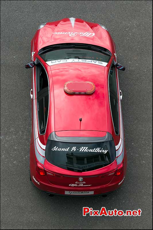 Safety Car Alfa Romeo Giulietta, Autodrome Italian Meeting Montlhery