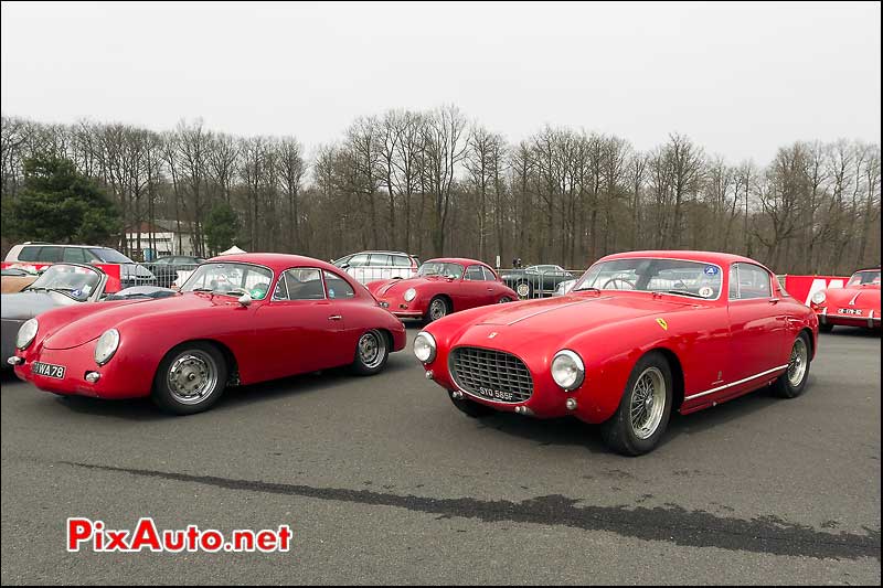 Porsche 356a, Ferrari 250GT Europa