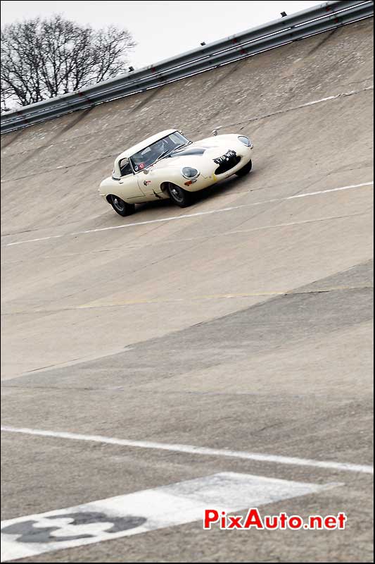 Jaguar type-e roadster, coupes de printemps, Montlhery