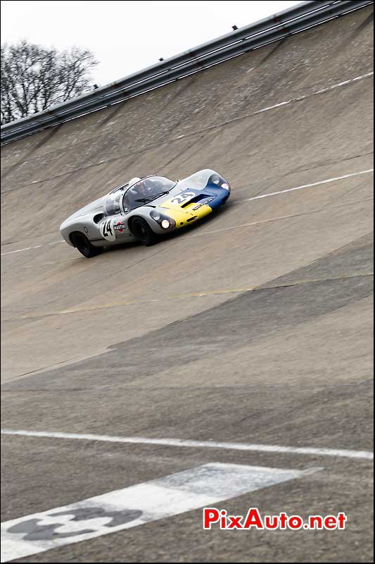 Prototype Porsche 910-023, coupes de printemps Montlhery