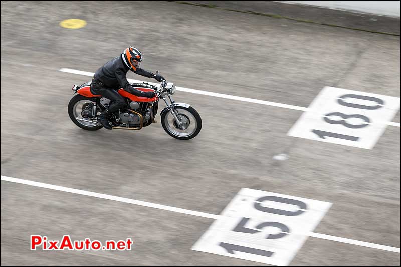 Bely Racer, Racer Harley-Davidson, cafe-racer-festival 2013, circuit Linas-Montlhery