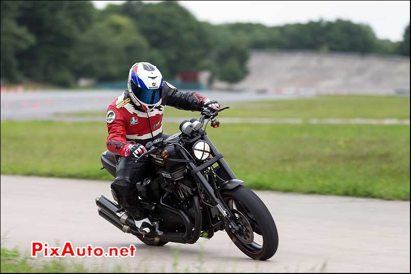 Harley-Davidson XR1200X, cafe-racer-festival 2013, circuit Linas-Montlhery