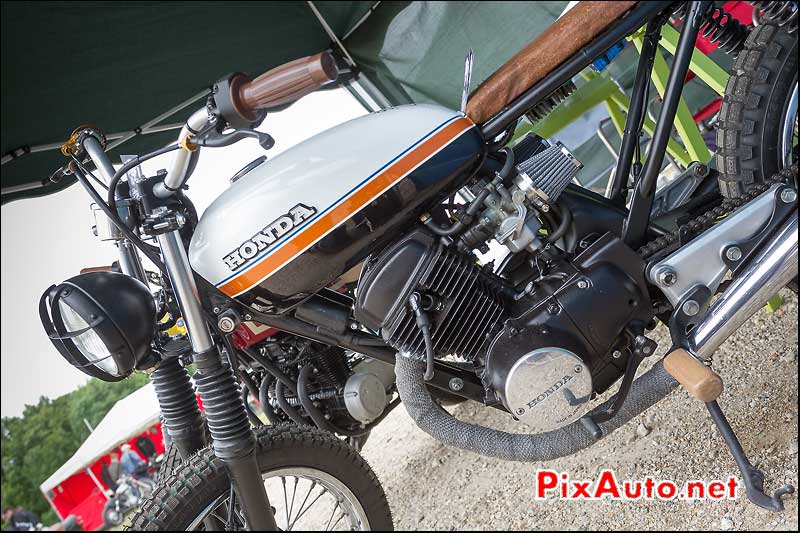 Prepa Honda-CB125, Sur les Chapeaux de Roues, cafe-racer-festival