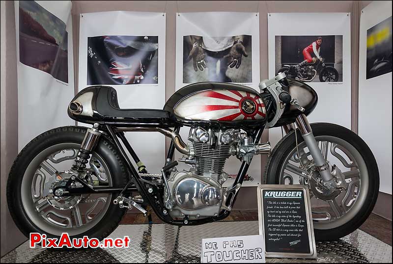 Honda CB450 Krugger, cafe-racer-festival 2013, circuit Linas-Montlhery