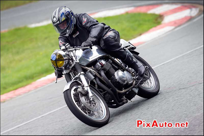 Honda Seeley, cafe-racer-festival 2013, Epingle Faye Linas-Montlhery