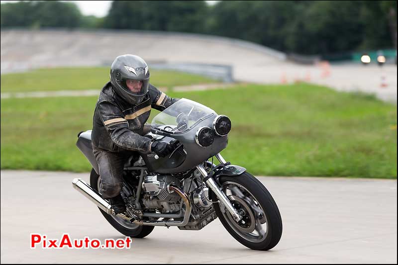 Moto Guzzi Le Mans, cafe-racer-festival 2013, circuit Linas-Montlhery