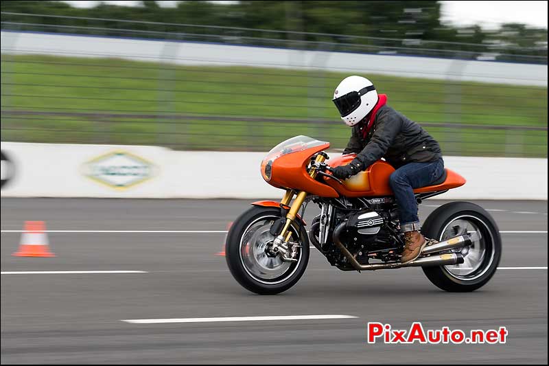 Sprint ninety BMW R90s, cafe-racer-festival 2013, circuit Linas-Montlhery