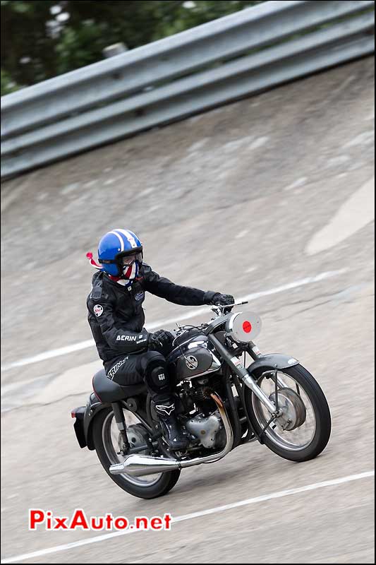 Norton Dominator, cafe-racer-festival 2013, Anneau Linas-Montlhery