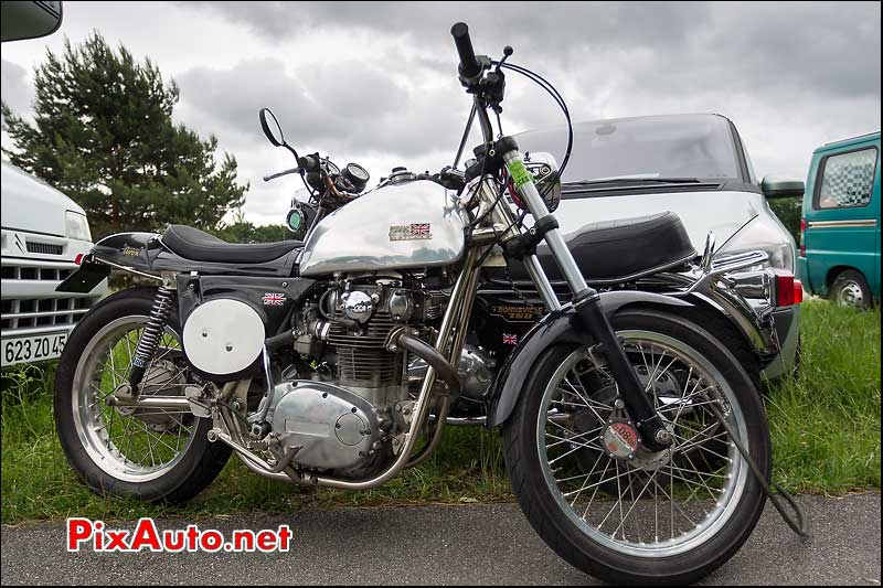 Rickman Metisse Yamaha, cafe-racer-festival 2013, circuit Linas-Montlhery