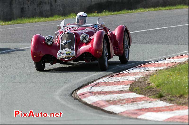 Alfa-Romeo 6C2500 super sport, vintage revival montlhery 2013