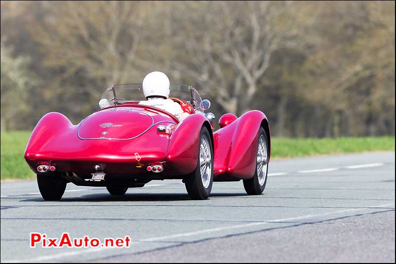 Alfa Romeo 6C2500ss, vintage revival montlhery 2013