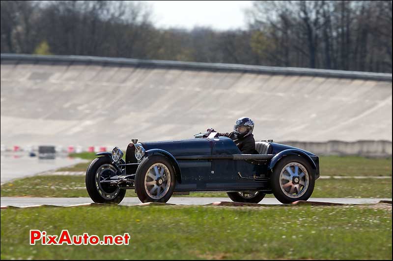 bugatti T35B chicane nord vintage revival montlhery