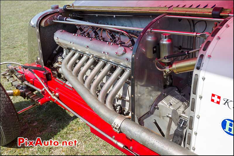 Moteur Maserati 8CM, vintage revival montlhery 2013