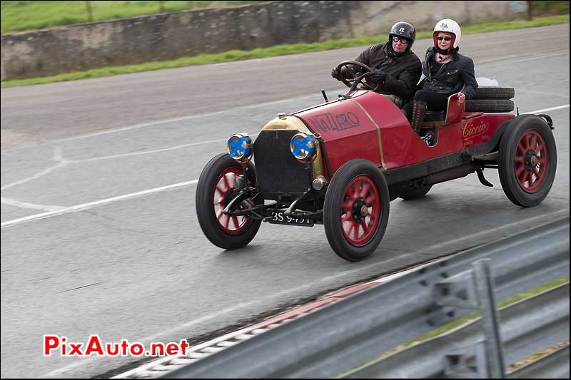 Nazzaro Targa Corsa, vintage revival montlhery 2013