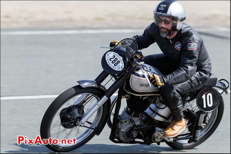 Norton Inter, vintage revival montlhery 2013