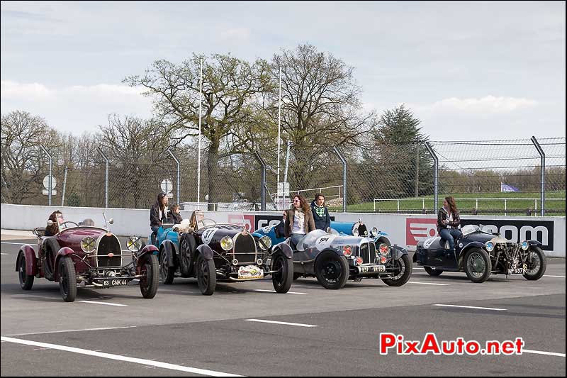 Pilotes feminins, vintage revival montlhery 2013