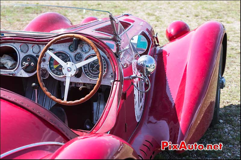 Alfa Romeo 6C2500ss, vintage revival montlhery 2013