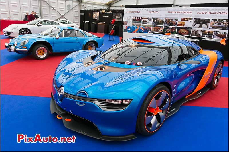 concept-car renault alpine a110-50, 28eme festival automobile international