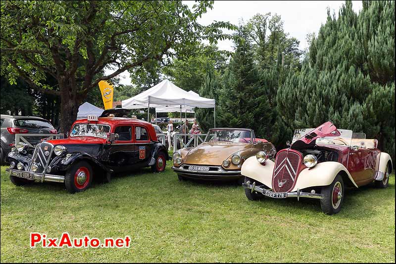 Citroen Traction et DS, 6h de Jazz les Molieres