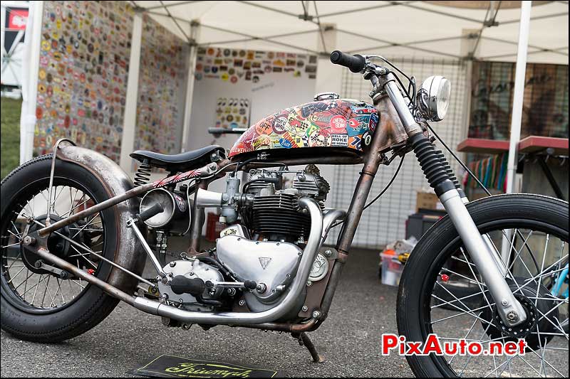 Bobber Triumph, bol d'or classic