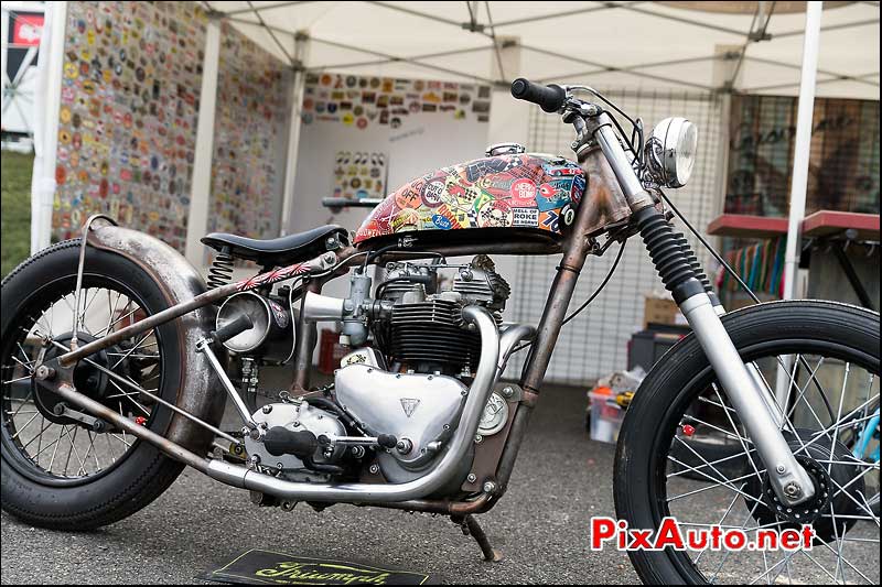 Bobber Triumph, bol d'or classic 