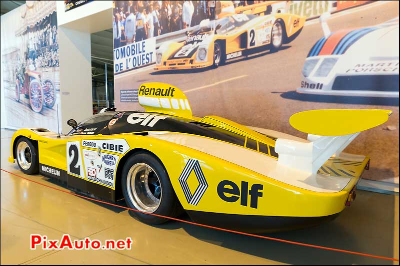 profil Renault-Alpine A442B, 24 Heures du Mans 1978
